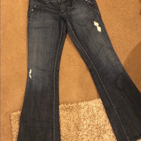 ‼️SALE‼️ William Rast distressed boot cut jeans - Picture 6 of 8